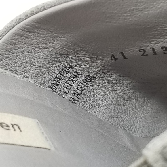 Paul Green Winston Metallic Mule Sandal Slip On Heel Womens Size 4.5 - Picture 5 of 13